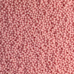 Рис воздушный Розовый матовый 2-5 мм 50 г 33358