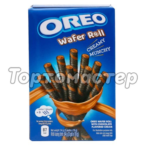 Вафельные трубочки Oreo Шоколад 54 г 4628506