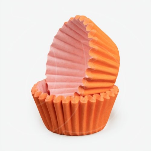 Капсула бумажная Оранжевая D25 H18 40 шт 