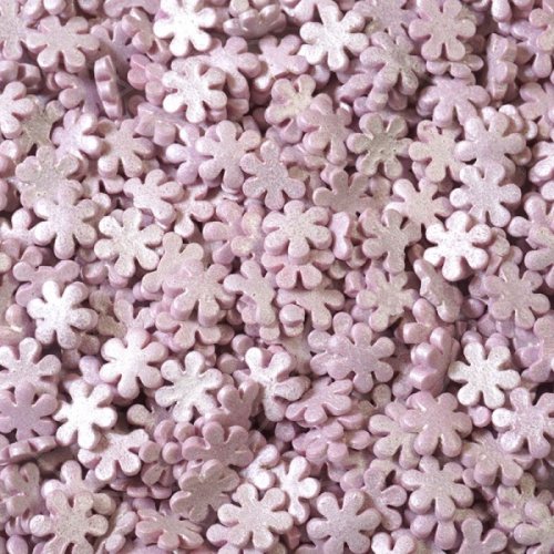 Посыпка кондитерская снежинки "Сиреневые" 50 г tp20417