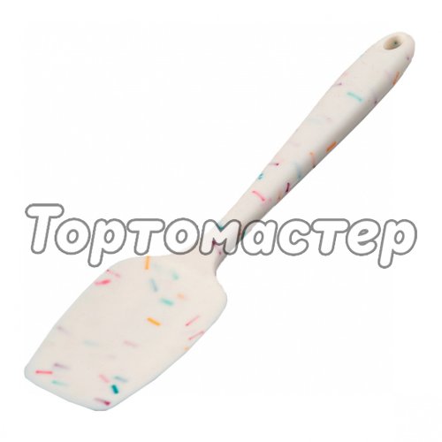 Лопатка силиконовая "Конфетти" 20,8 см 4624803