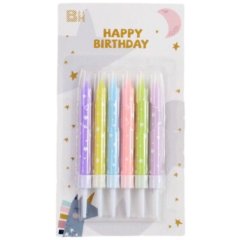 Свечи декоративные "Звёзды" 10 см 6 шт Свеч-6