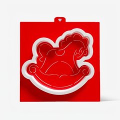 Вырубка пластиковая и трафарет LUBIMOVA "Лошадка-качалка" LC-00010226	