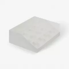 Коробка на 12 капкейков с прозрачной крышкой белая 040511 ф