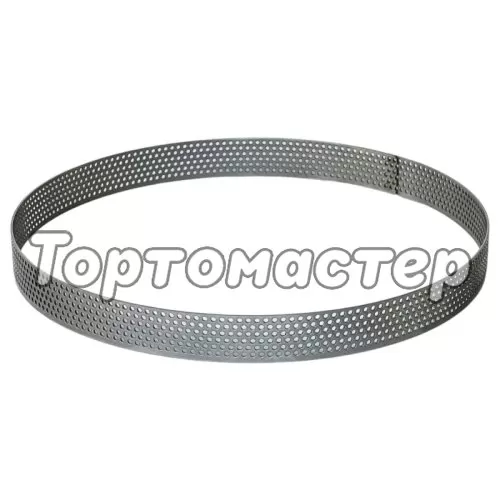Форма металлическая для выпечки Кольцо перфорированное PEKU H2 D20 см КП/2/20