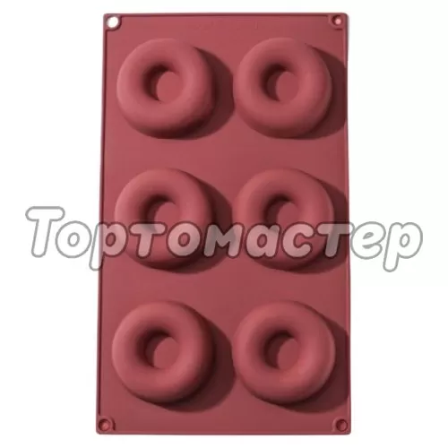 Форма силиконовая "Пончики" 3626731, сф-52